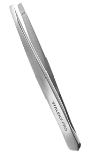 Pinca de Sobrancelha Staleks Pro - TE-10-1 - Serie Expert 10 - Reta Larga