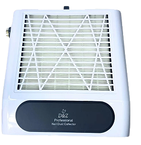 COLETOR PO CHURRASQUEIRA QUADRADO 80W BRANCO D&Z