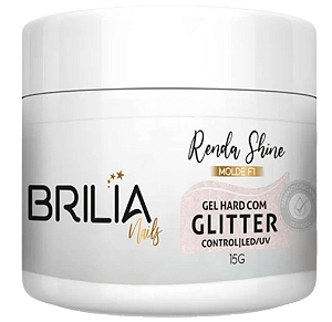Gel Control Renda Shine Brilia Nails 15g