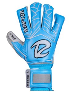 Luva De Goleiro Raptor NITRO 5 HYBRID BLUE