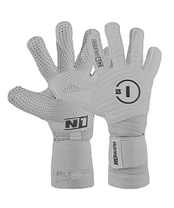 Luva Goleiro Profissional N1 Sirius White