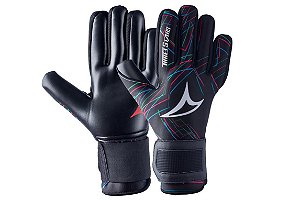 Luva Goleiro Campo Three Stars High Preta