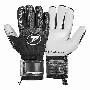Luva De Goleiro Poker Infinity Pro Preta