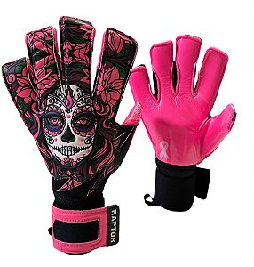 Luva Goleiro Raptor Nitro NITRO 5 LIFE OUTUBRO ROSA