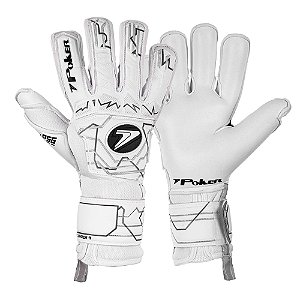 Luva de Goleiro Poker Champion 9 Branca