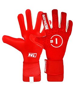 Luva de Goleiro Profissional N1 Scorpius 2.0  All Red