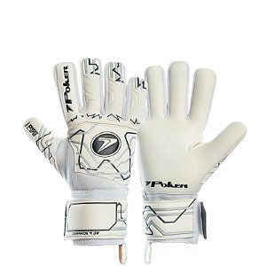 Luva Poker Champion 9 JR INFANTIL Branca