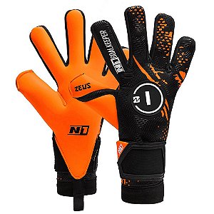 Luva de Goleiro Profissional N1 Zeus Orange