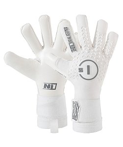 Luva de Goleiro Profissional N1 Scorpius 2.0 White