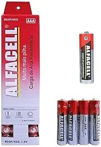 PILHA ALFACELL/PANASONIC PALITO AAA (unidade)