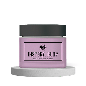 Vela Aromática | History, huh? (Vermelho, branco e sangue azul)
