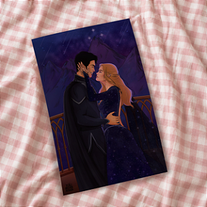 Pôster | Feyre e Rhysand (ACOTAR)