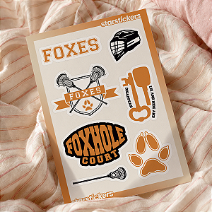 Cartela de Adesivos | All For The Game