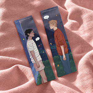 Marcadores de página | Charlie e Nick Heartstopper (Kit com 2)