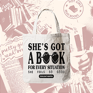 Ecobag | She's got a book for every situation