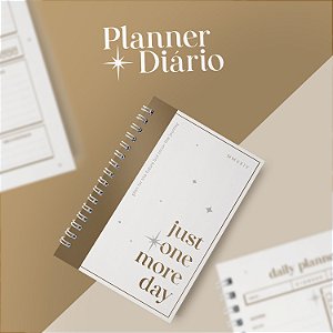 Planner Geral (Brinde: 2 Bottons + 2 Marcadores + 1 Mini vela)