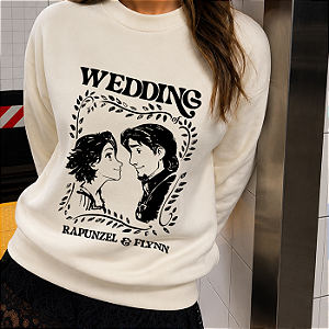 Moletom | Casamento Rapunzel e Flynn (Enrolados)