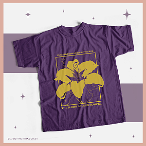 Camiseta | Flor dourada mágica (Enrolados)