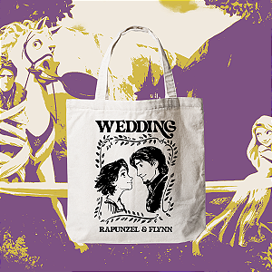 Ecobag | Rapunzel & Flynn (Enrolados)