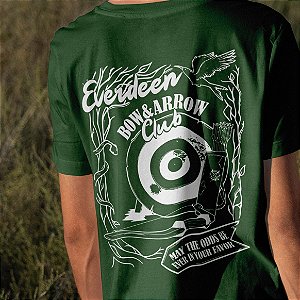 Camiseta | Everdeen Bow & Arrow Club (Katniss - Jogos Vorazes)