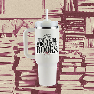 Copo Térmico | I'm Just a Bookstan