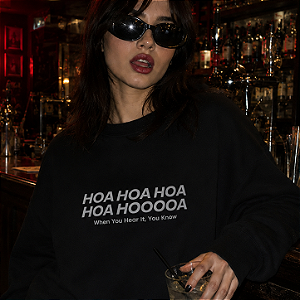 Moletom | Hoa hoa hoa (Crepúsculo)