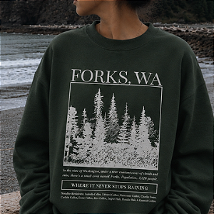 Moletom | Forks, WA (Crepúsculo)