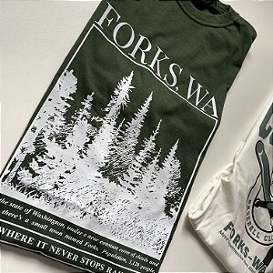 Camiseta | Forks, WA (Crepúsculo)