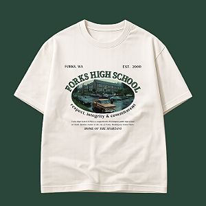 Camiseta | Forks High School - Home of the Spartans (Crepúsculo)