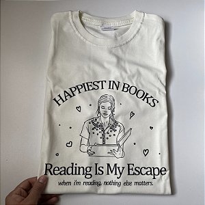 Camiseta | Happiest in books (10 Coisas Que Eu Odeio em Você)