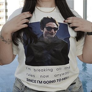 Camiseta | Edward Cullen "Since i'm going to hell" (Crepúsculo)