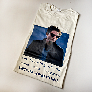 Camiseta | Edward Cullen "Since i'm going to hell" (Crepúsculo)