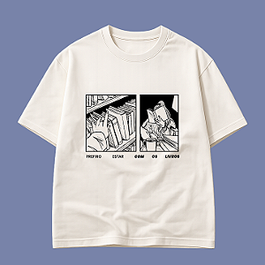 Camiseta | Prefiro estar com os livros