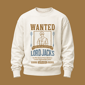 Moletom | Wanted Lord Jacks (Era uma vez um coração partido)