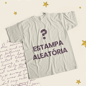 Camiseta Surpresa (Envio aleatório)