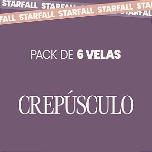 PACK 6 VELAS | CREPÚSCULO
