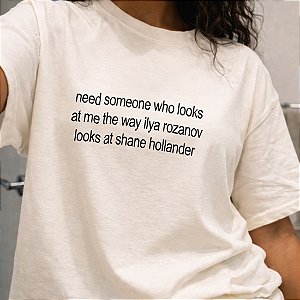 Camiseta | Need Someone (Heated Rivalry)