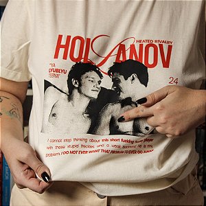 Camiseta | Hollanov (Heated Rivalry)