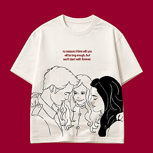 Camiseta | Start with Forever – Família Cullen (Crepúsculo)