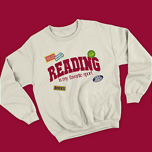 Moletom | My Sport is Reading