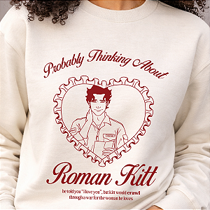 Moletom | Thinking About Roman Kitt (Divinos Rivais)
