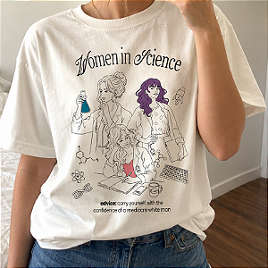 Camiseta | Women in Science (A Hipótese do Amor)