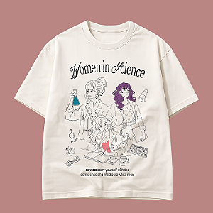 Camiseta | Women in Science (A Hipótese do Amor)