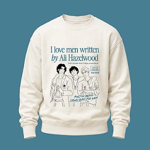 Moletom | I Love Man Written by Ali Hazelwood (A Hipótese do Amor)