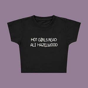 Baby Tee | Hot Girls Read Ali Hazelwood (A Hipótese do Amor)