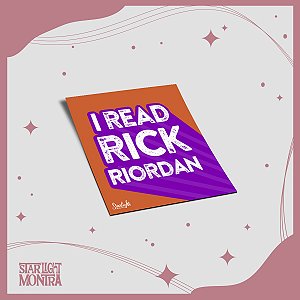Adesivo | I read Rick Riordan (Percy Jackson)
