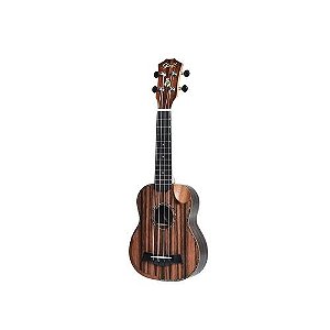 UKULELE SEIZI BORA-BORA CRUSH SOPRANO ACUSTICO BAG - EBONY