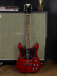 Guitarra Eletrica - Epiphone - Wilshire P90s - Cherry - Com Case
