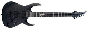 Guitarra Solar Baritona A2.6fb Flame Black Matte