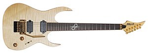 Guitarra Solar Sb1.6frfm Flame Natural Matte - Floyd Rose